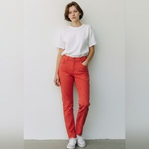 Old Navy Rock Star Women's Red Wagon Western Skinny Jeans NEW Vintage Vibe 70s